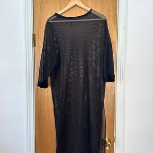 MDNT:45, BLACK MESH DRESS, Size M